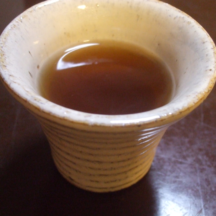 どくだみ茶の焼酎割り☆